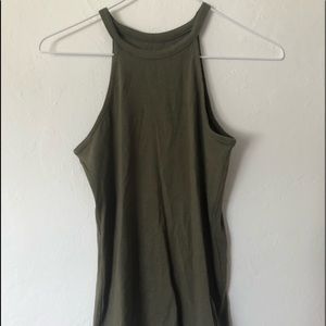Army Green Halter Tank
